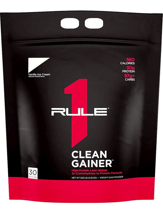 Rule One R1 Clean Gainer vanillijäätise maitsega – 4320 g