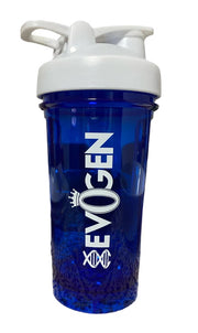 Evogen Crown Pro šeiker, sinine-valge – 500 ml.
