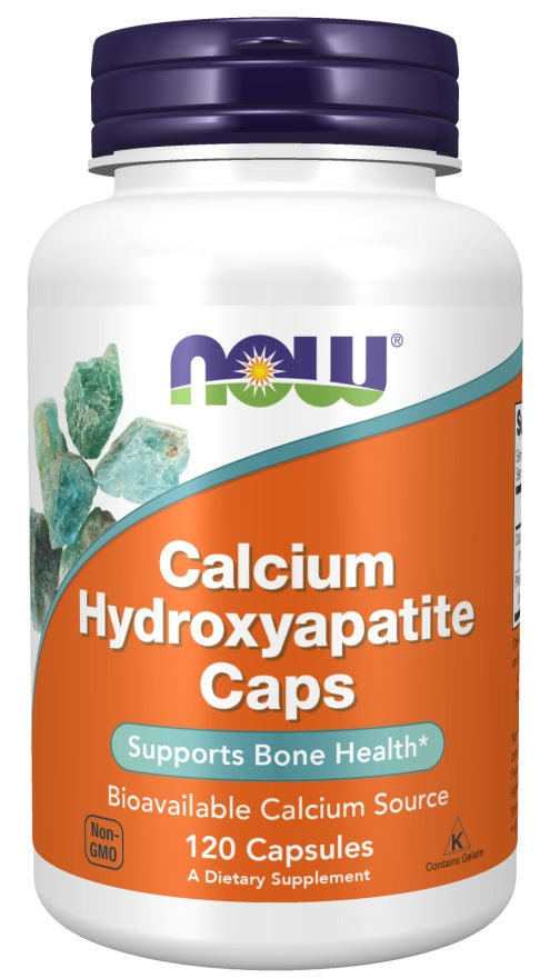 NOW Foods Kaltsiumhüdroksüapatiit – 120 kapslit
