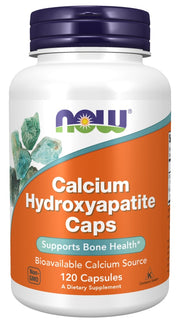 Produkto nuotrauka: NOW Foods Calcium Hydroxyapatite - 120 kapsulių