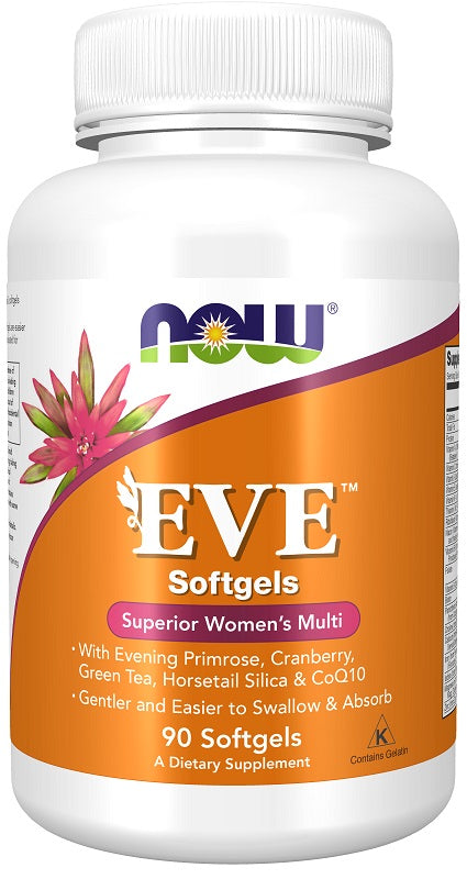 NOW Foods Eve Superior naiste multivitamiinikompleks – 90 kapslit