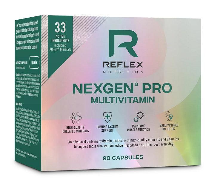 Reflex Nutrition Nexgen Pro Sports multivitamiinid – 90 kapslit