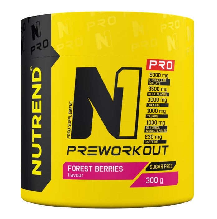 Nutrend N1 Pro treeningeelne toode, metsamarjad - 300 g