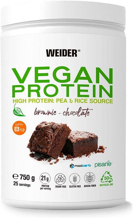 Weider Protein, Brownie Chocolate – 750 g