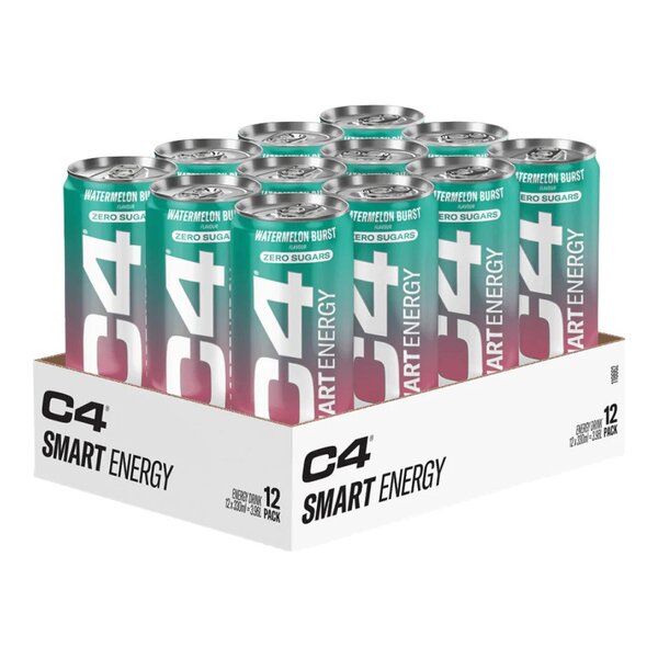 Cellucor C4 Smart Energy, arbuusi maitse – 12 x 330 ml.