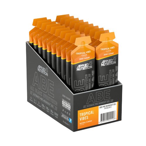 Applied Nutrition ABE – All Black Everything geel, Tropical Vibes – 20 x 60 g