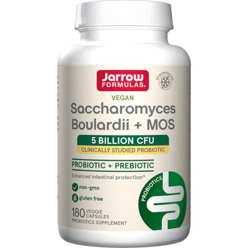 Jarrow Formulas Saccharomyces Boulardii + MOS – 180 kapslit