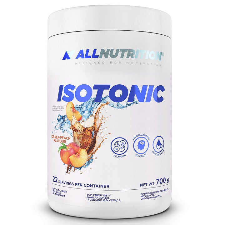 Allnutrition isotone virsikuga jäätee – 700 g