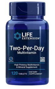Life Extension Two-Per-Day – 120 tabletti