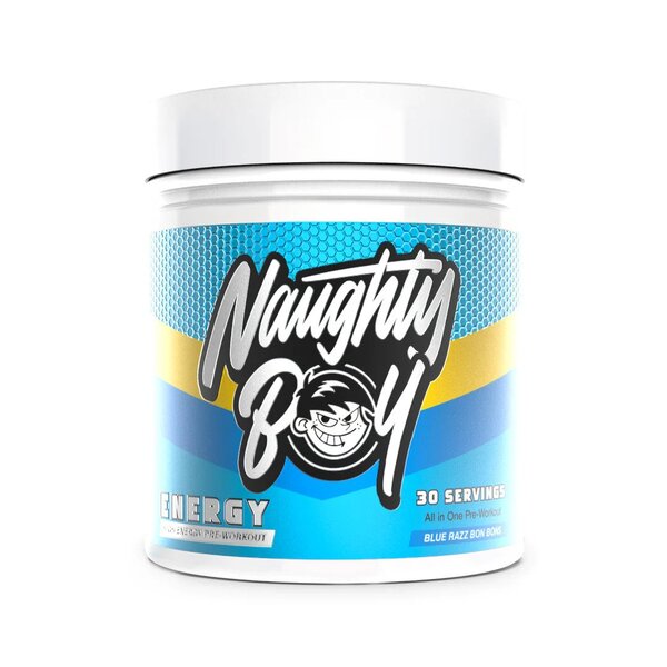 Naughty Boy Energy, sinine Razz kommid Bon Bons – 390 g