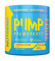 Nutrend Pump, treeningueelne, troopiline segu – 225 g