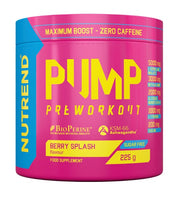 Nutrend Pump enne treeningut, marjamaitse – 225 g