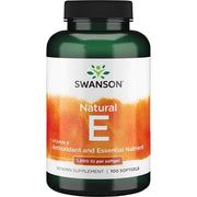 Swanson E-vitamiin, 1000 IU – 100 geelkapslit
