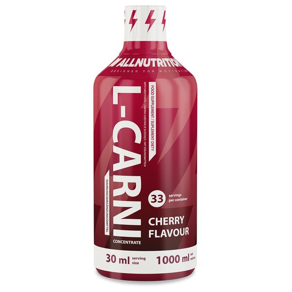 Allnutrition L-Carni, kirsimaitseline – 1000 ml.
