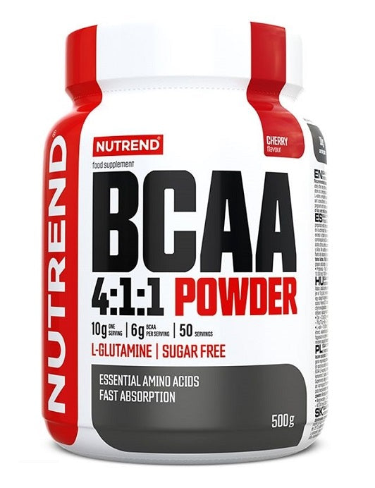 Nutrend BCAA 4:1:1 pulber, kirsi maitsega - 500 g