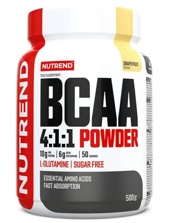 Nutrend BCAA 4:1:1 pulber, greibimaitseline - 500 g