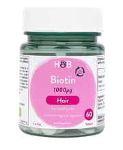 Holland & Barrett Biotiin, 1000 mcg – 60 tabletti
