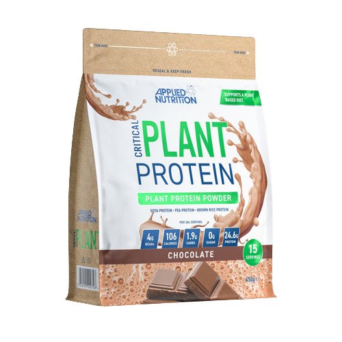 Applied Nutrition Critical Plant Protein pulber, šokolaadimaitseline - 450 g