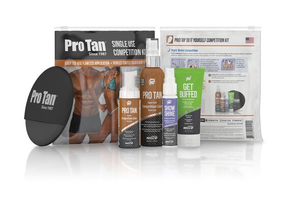 Pro Tan Single Show Competition Color Super Dark Mini komplekt