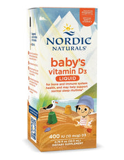 Nordic Naturals beebide D3-vitamiin, 400 IU – 22,5 ml.