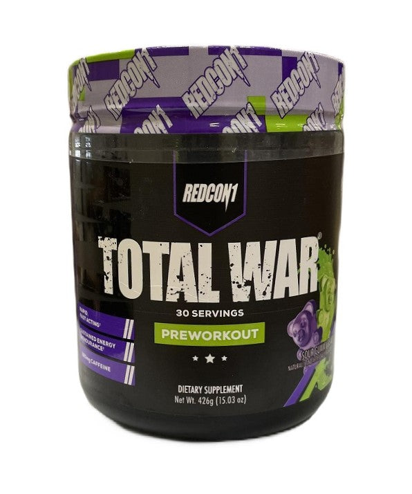 Redcon1 Total War – enne treeningut, hapu kummikommid – 426 g