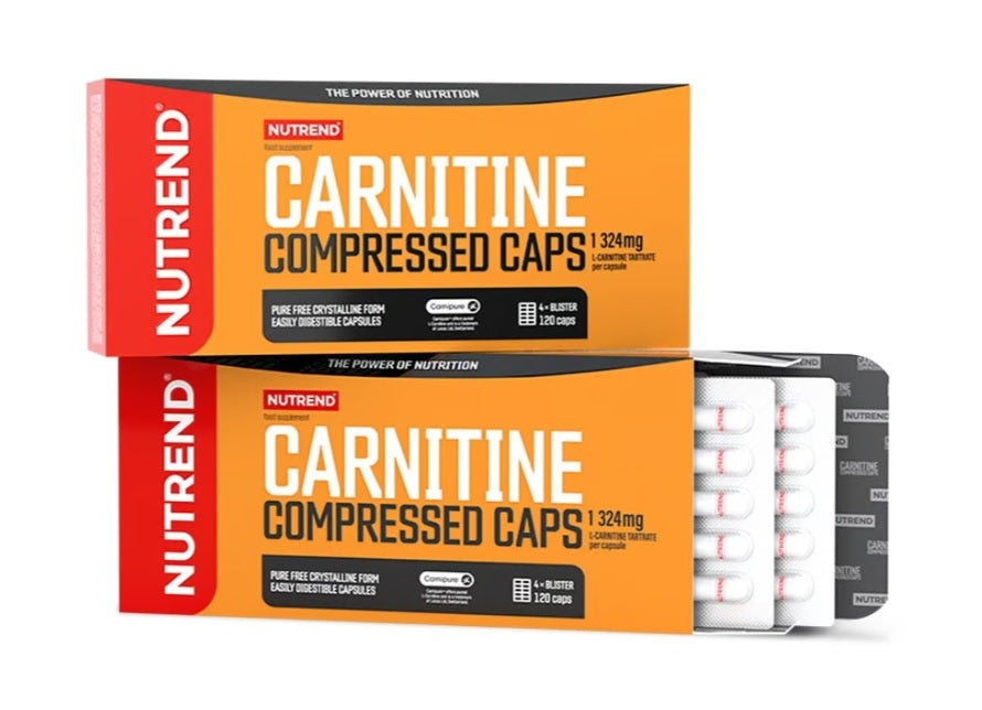 Nutrend karnitiini kompresseeritud kapslid – 120 kapslit
