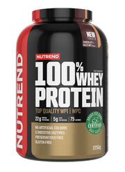 Nutrend 100% vadakuvalgu pulber, šokolaadi-metspähkli maitsega – 2250 g