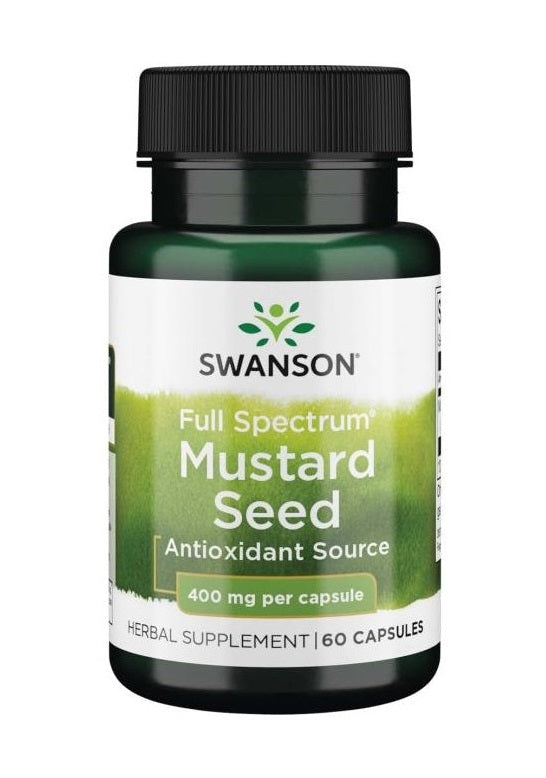 Swanson Broad Spectrumi sinepiseemned, 400 mg – 60 kapslit