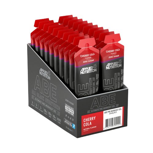 Applied Nutrition ABE – All Black Everything kirsi-kola geel – 20 x 60 g