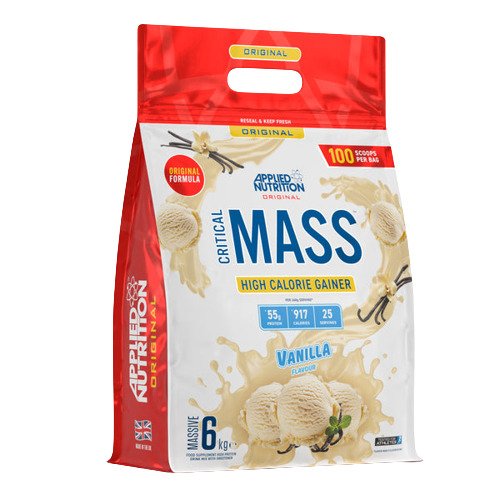 Applied Nutrition Critical Mass – originaalne, vanillimaitseline – 6000 g
