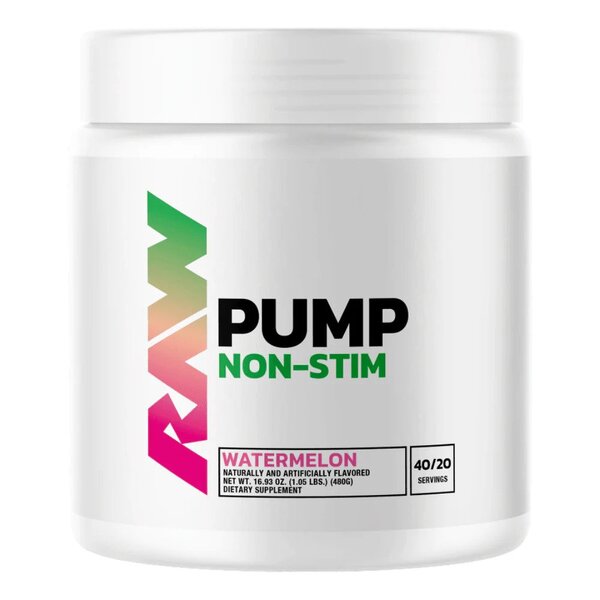 Raw Nutrition Pump mitteergutav magneesium, arbuusi maitse – 480 g