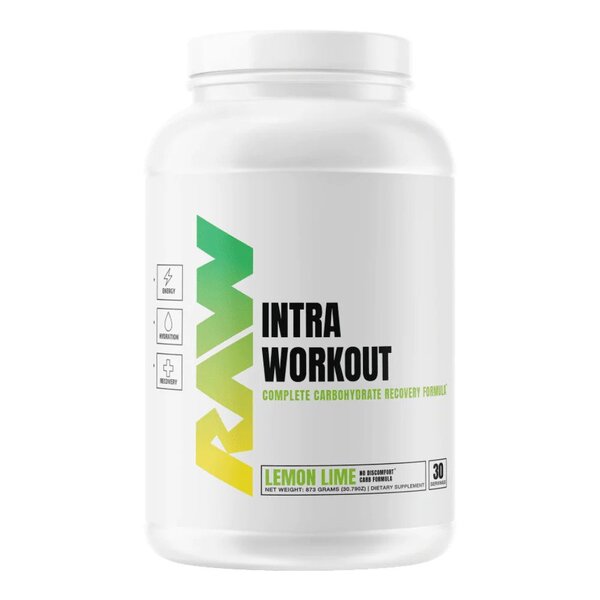 Raw Nutrition treeningu ajal, sidruni ja laimi maitsega – 873 g