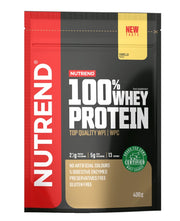Nutrend 100% vadakuvalk, vanilli maitseaine - 400 g
