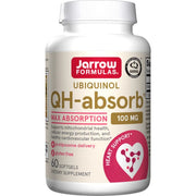 Jarrow Formulas Ubiquinol QH - imendumine, 100 mg - 60 kapslit