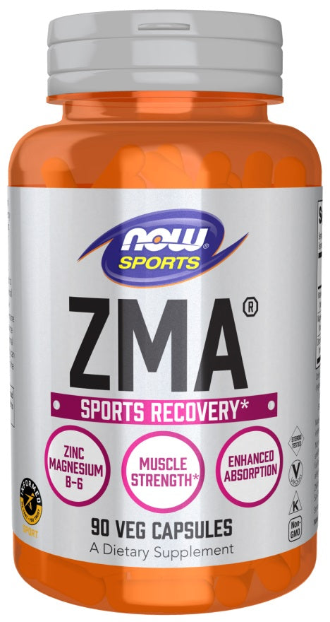 NOW Foods ZMA – taastumine spordis – 90 kapslit