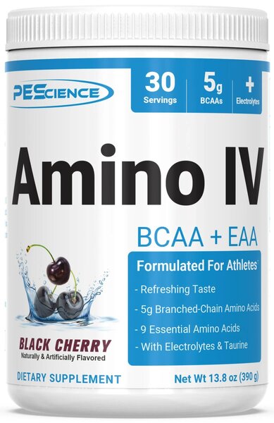 PEScience Amino IV, must kirss - 390 g