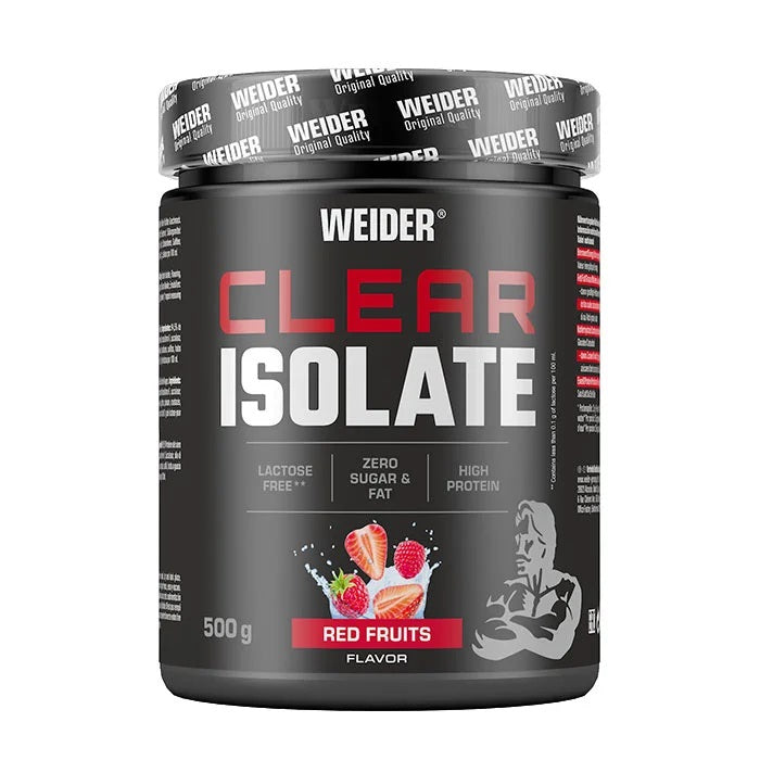 Weider Clear Isolate, Punased puuviljad - 500g