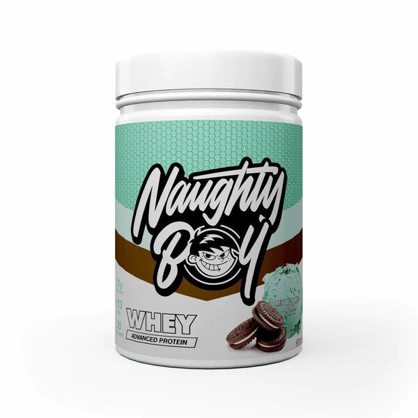 Naughty Boy Advanced vadaku, piparmündi, küpsise ja koore maitsega – 900 g