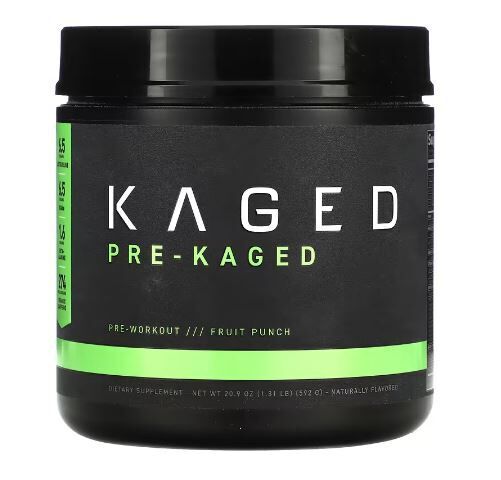 Kaged Muscle Pre-Kaged, Fruit Punch – 546g