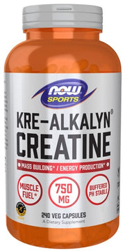 NOW Foods Kre-Alkalyn kreatiin - 240 kapslit