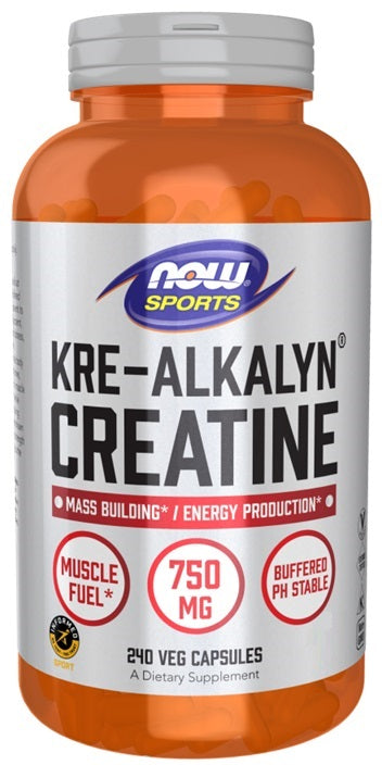 NOW Foods Kre-Alkalyn kreatiin - 240 kapslit