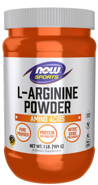 NOW Foods L-arginiin, pulber – 454 g