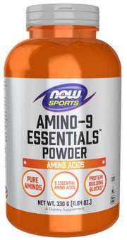 NOW Foods Amino - 9 Essentials, pulber - 330 g