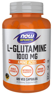NOW Foods L-glutamiin, 1000 mg – 120 kapslit