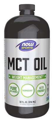 NOW Foods MCT õli, puhas vedelik – 946 ml.