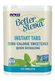 NOW Foods Better Stevia koheselt lahustuvad tabletid – 175 tabletti