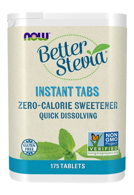 NOW Foods Better Stevia koheselt lahustuvad tabletid – 175 tabletti