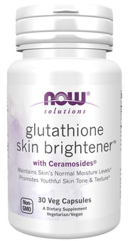 NOW Foods glutatiooni nahka helendav toidulisand keramiididega – 30 kapslit