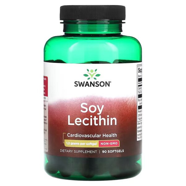 Swansoni sojaletsitiin, 1200 mg – 90 kapslit