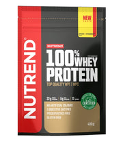 Nutrend 100% vadakuvalgu pulber, banaan ja maasikas - 400 g